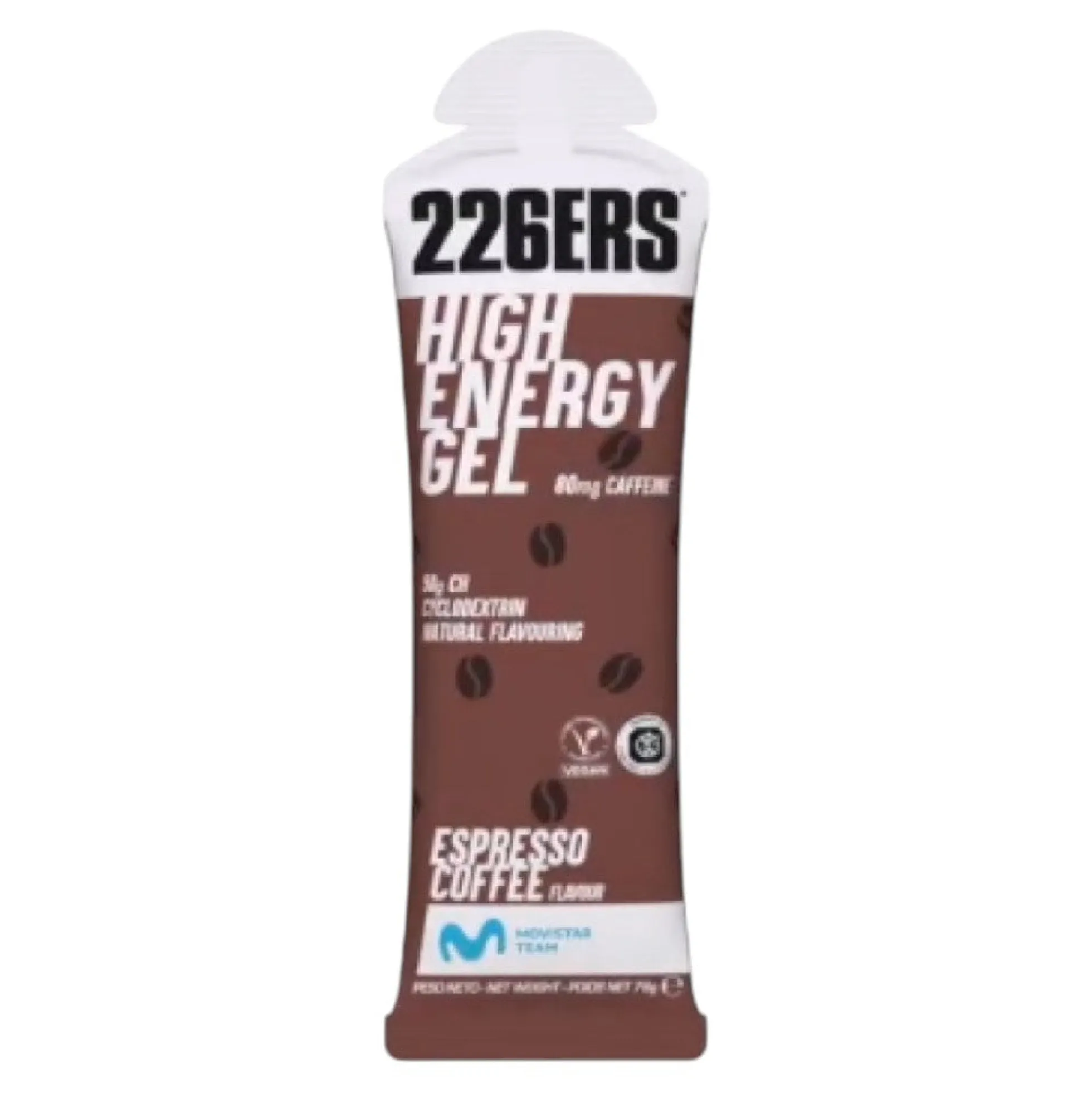 High Energy Gel Caffeine 76 Gr Expresso Coffee