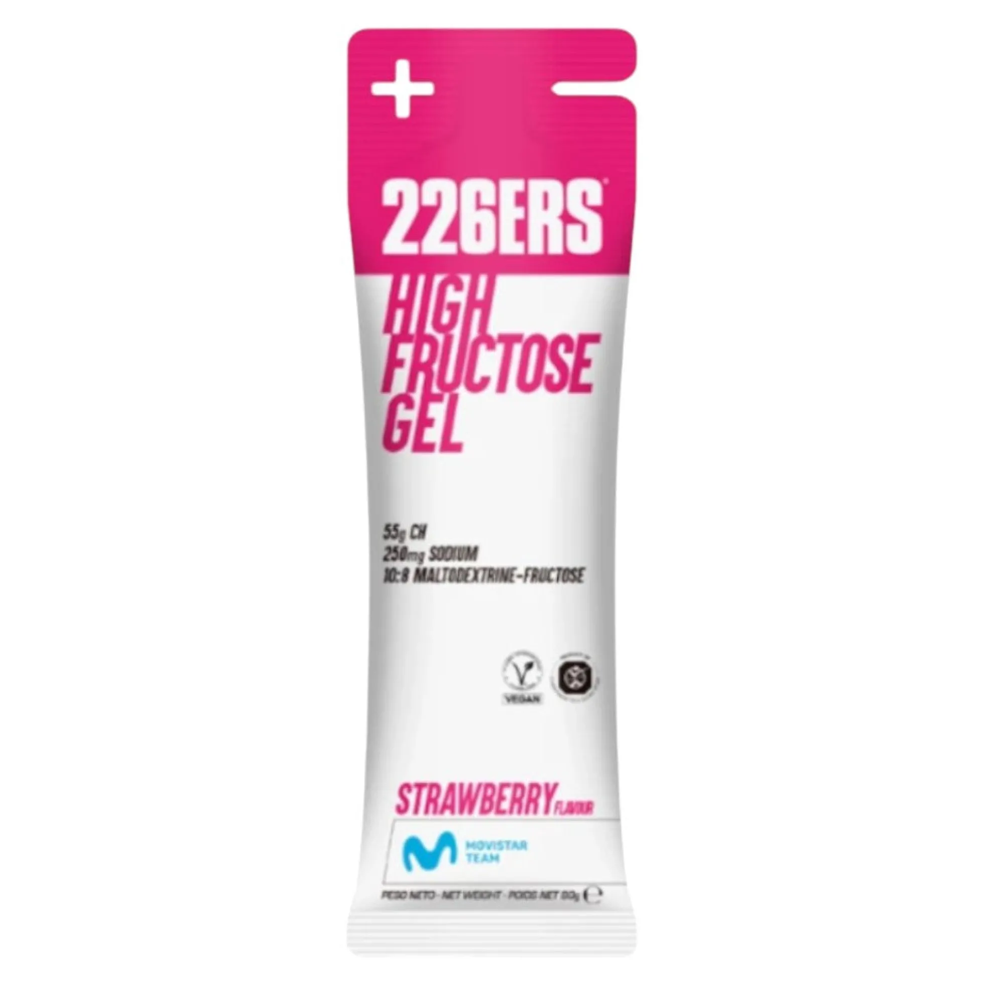 High Fructose Gel 80 Gr Fresa