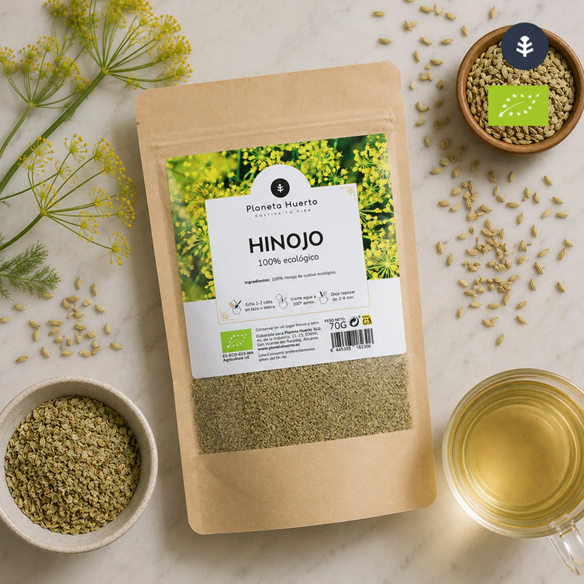 Hinojo ECO Planeta Huerto 70g