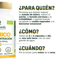 Hipérico Bio, Alta Concentración | 90 Cápsulas