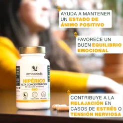 Hipérico Bio, Alta Concentración | 90 Cápsulas