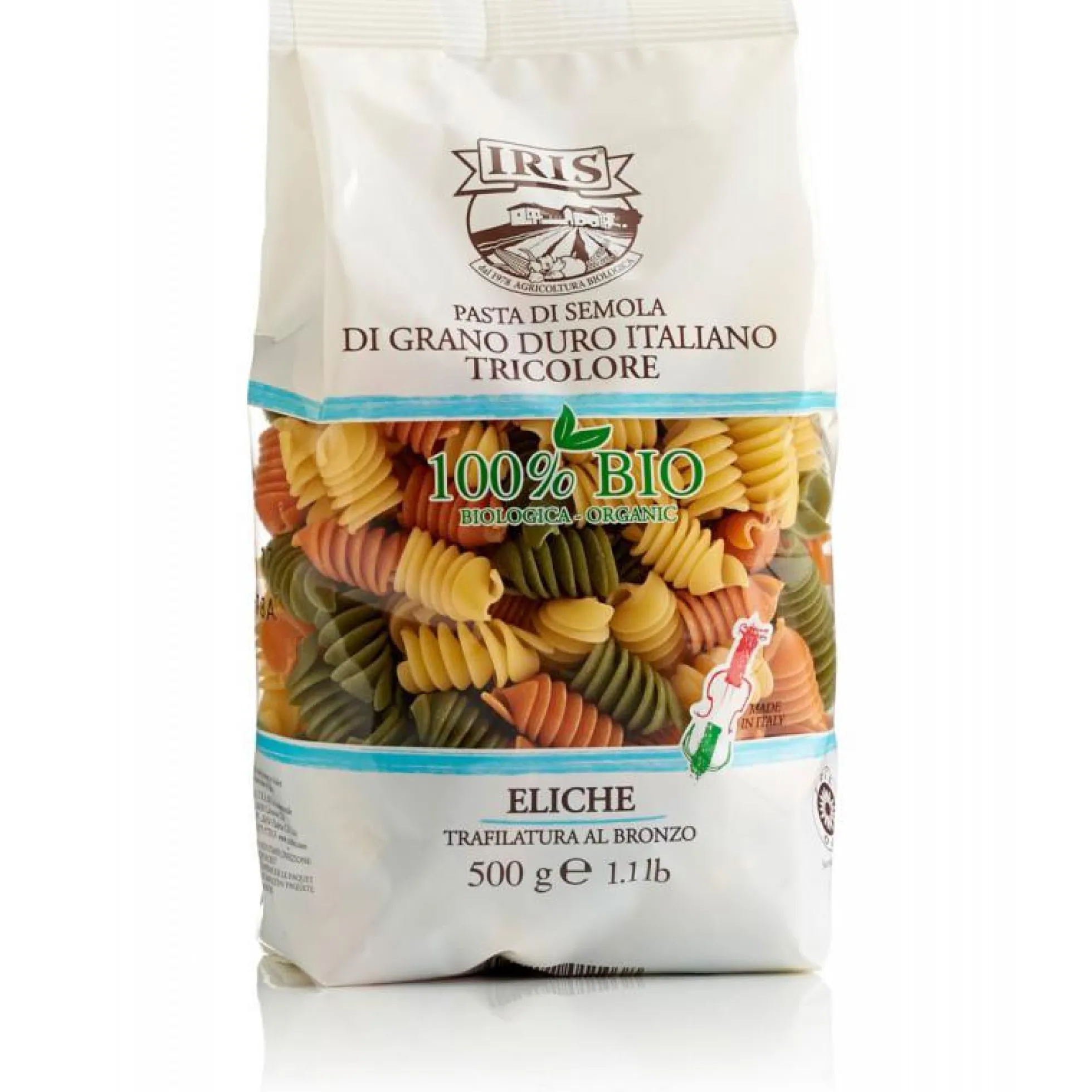Hélices de Trigo Tricolor BIO Iris 500g