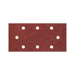 10 hojas de lijar adhesivas para lijadora orbital 93 x 190 mm Wolfcraft