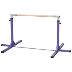 Homcom Barra De Gimnasia Para Niños De +3 Años Con Altura Ajustable 92-150 Cm