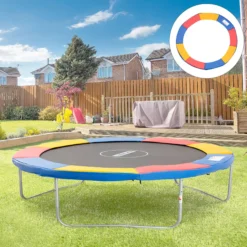 Homcom Cubierta Protectora Para Borde De Cama Elástica Trampolín Medidas