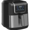 Homcom Freidora De Aire 6,5l 1700w 8 Programas Pantalla Led Táctil Temporizador