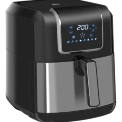 Homcom Freidora De Aire 6,5l 1700w 8 Programas Pantalla Led Táctil Temporizador
