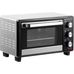 Homcom Horno Eléctrico De Sobremesa 16l 1400w Con 3 Modos De Calor Y Termostato