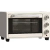 Homcom Horno Eléctrico De Sobremesa De 21l 1400w Con Temporizador Crema