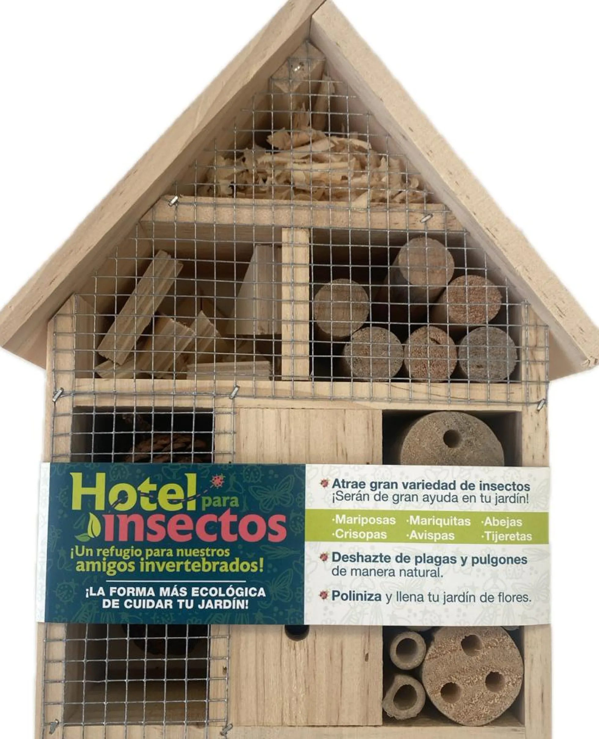 Hotel De Insectos Easy Bug 5040 De Madera Fsc
