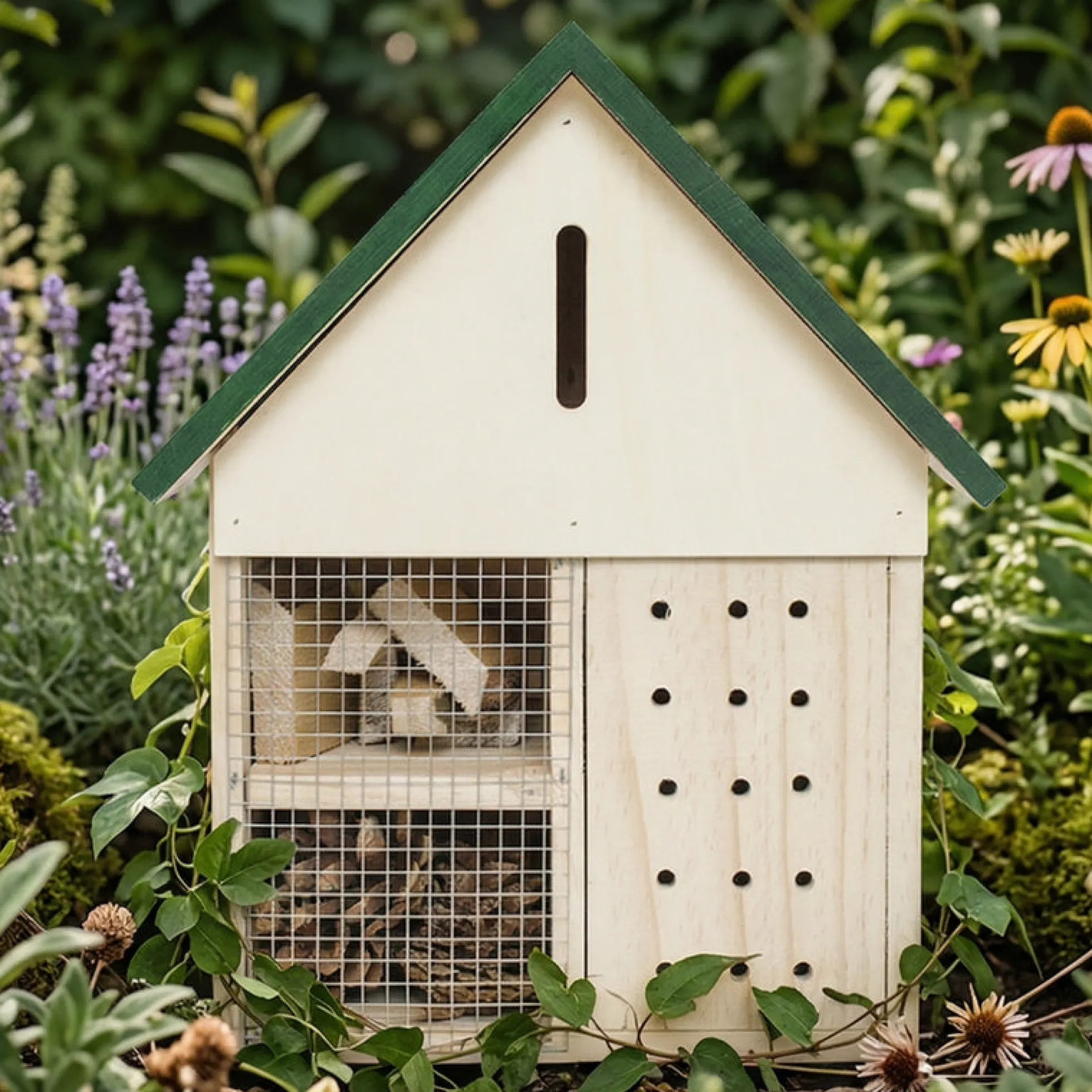 Hotel Para Insectos Easy-bug 16 De Madera Fsc