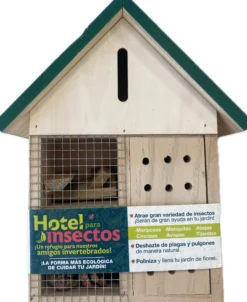 Hotel Para Insectos Easy-bug 16 De Madera Fsc