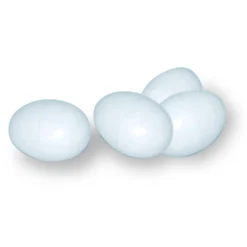 Huevos de plástico gallinas (50 Unidades)