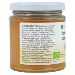 Hummus ECO Planeta Huerto 210 g
