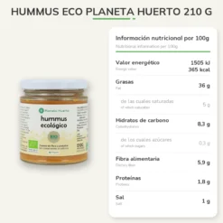Hummus ECO Planeta Huerto 210 g