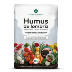 Humus de Lombriz 100% Natural Planeta Huerto 10 L