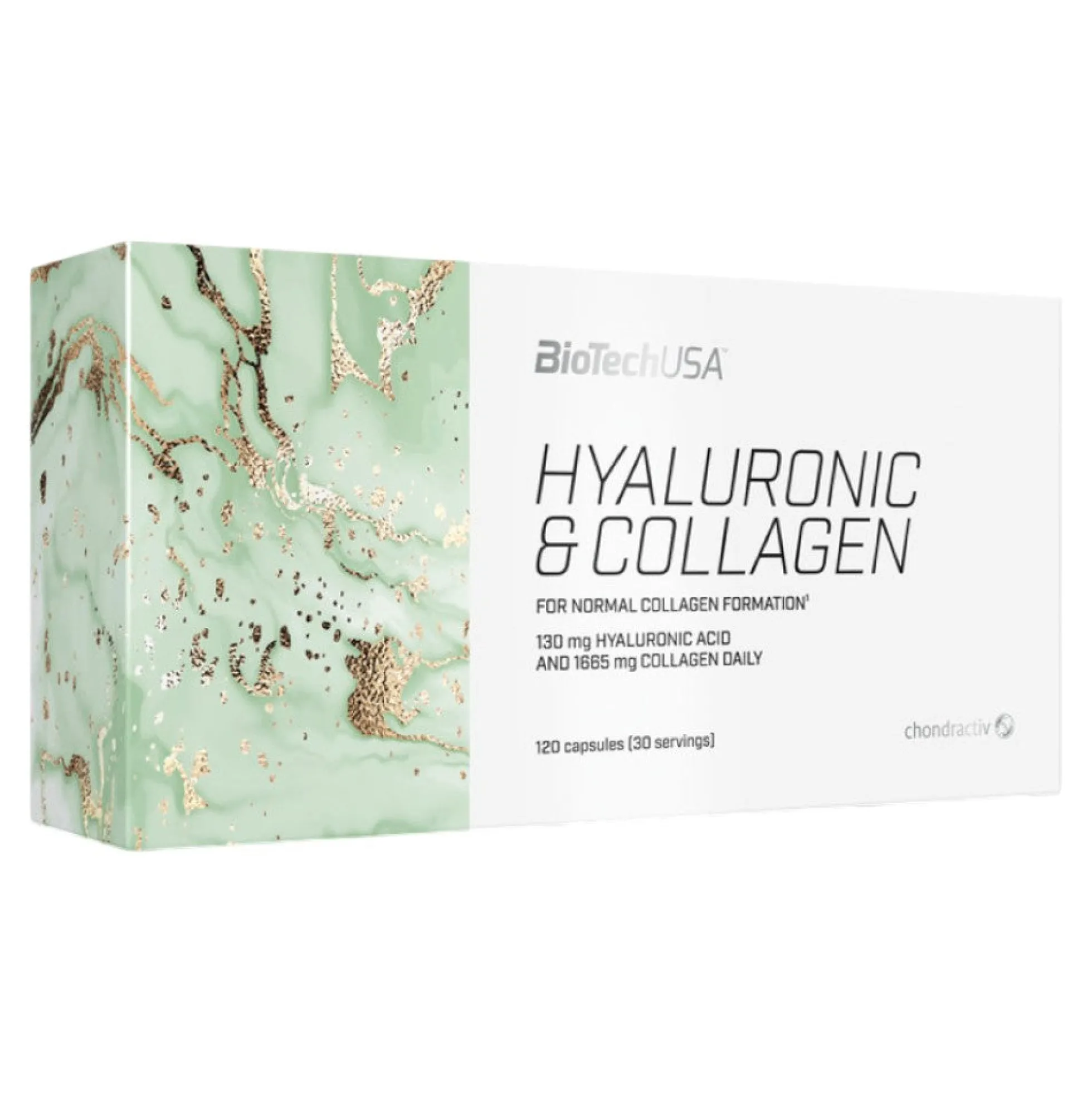 Hyaluronic & Collagen 120 Caps