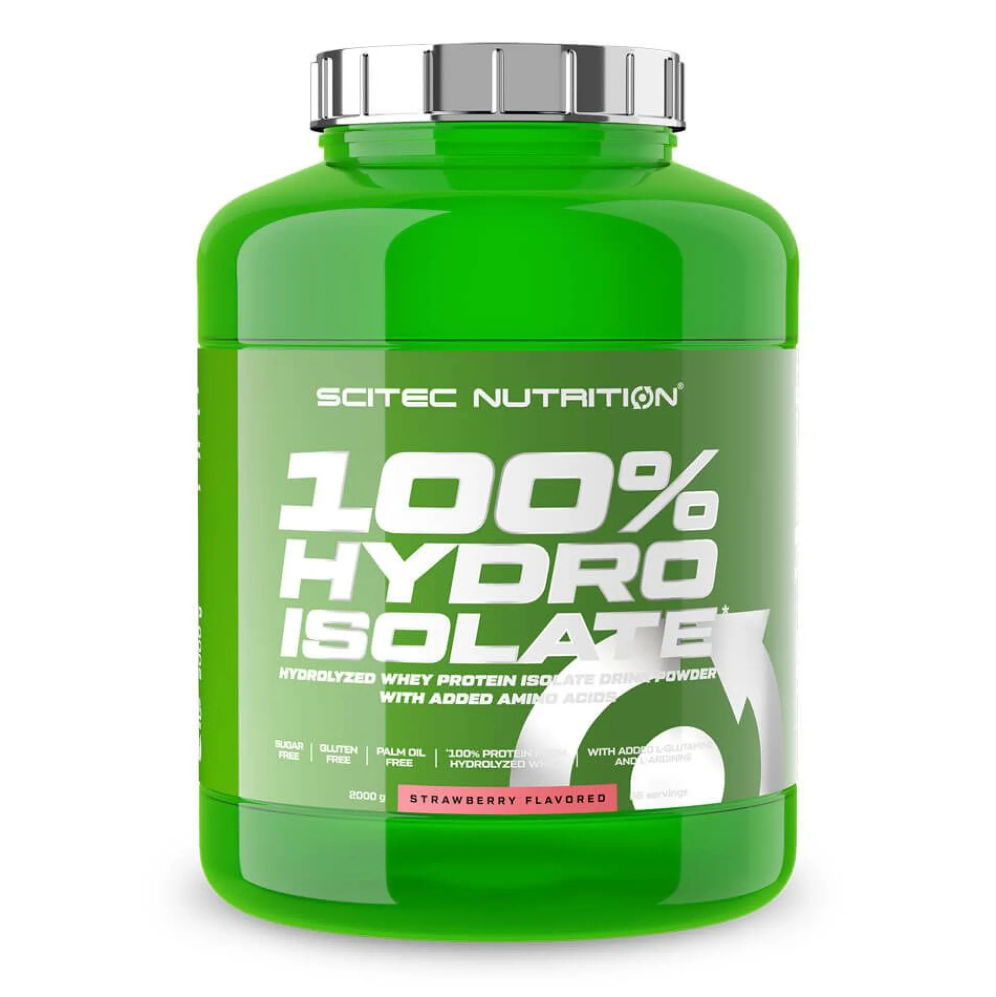 100% Hydro Isolate - 2kg - Fresa - Proteína Hidrolizada De Suero - Scitec Nutrition