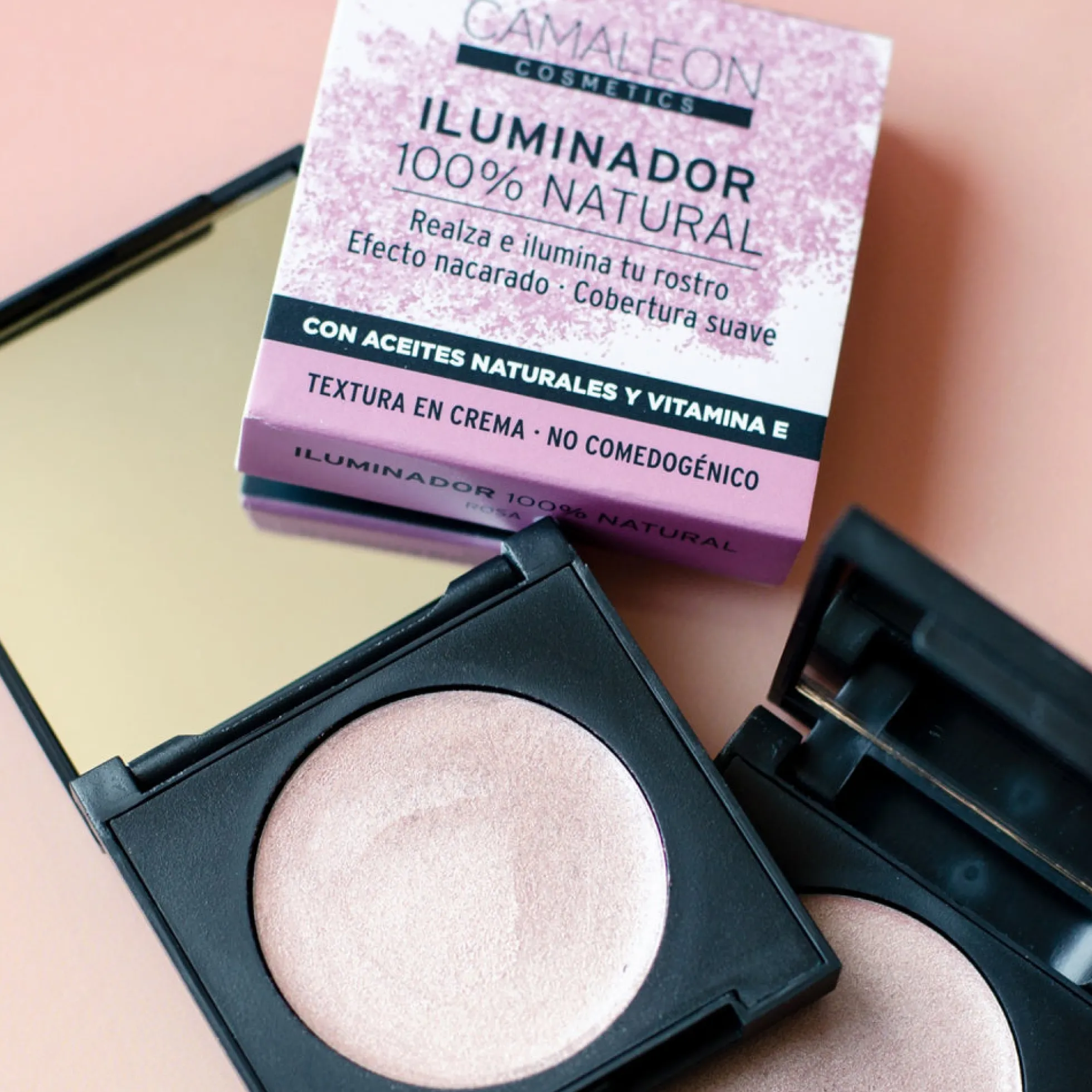 Iluminador Rosa Camaleon Cosmetics