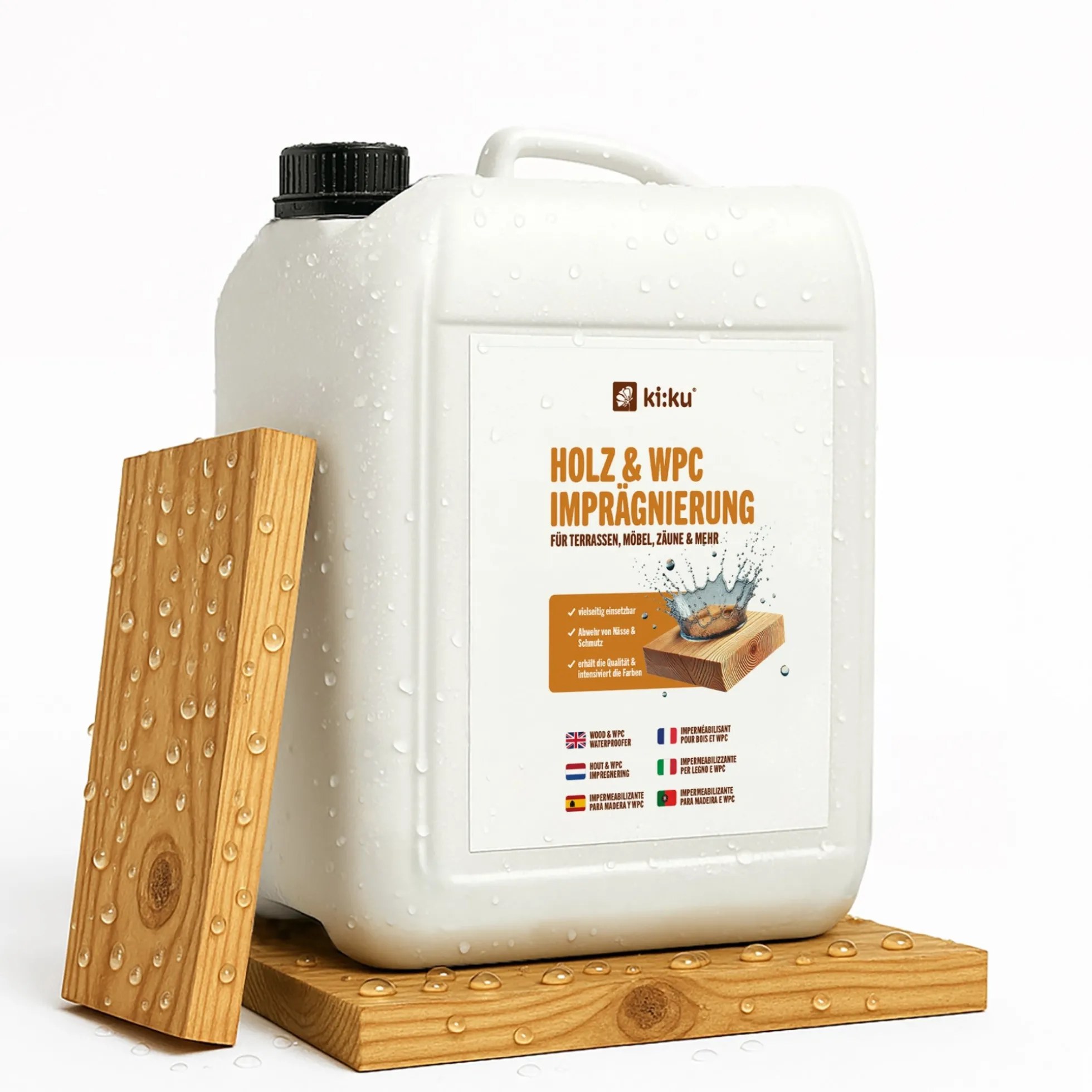 Impermeabilizante Para Madera Y Wpc - Ki:ku - 10 L