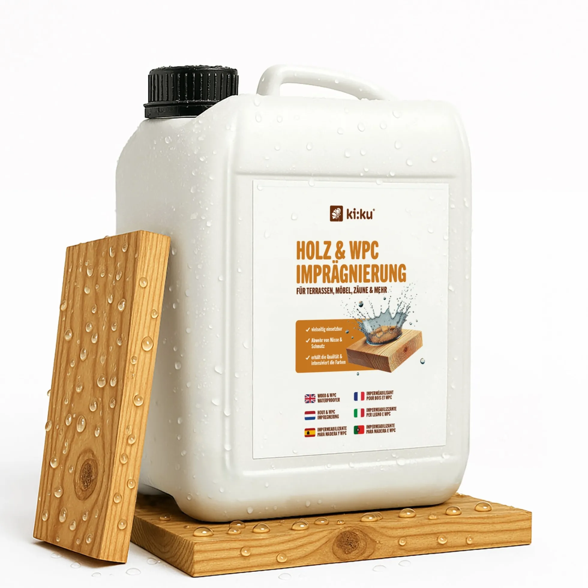 Impermeabilizante Para Madera Y Wpc - Ki:ku - 5 L