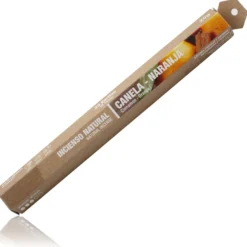 Incienso Natural Canela-Naranja SYS Aromas | 20 Sticks | Aroma Cítrico y Especiado | Carbón Vegetal, Resinas y Bambú