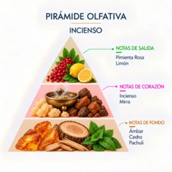 Incienso Natural de Incienso SYS Aromas | 20 Sticks | Aroma Amaderado y Especiado | Carbón Vegetal y Resinas