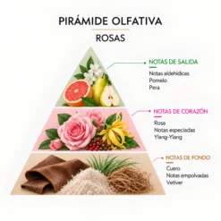 Incienso Natural Rosas SYS Aromas | 15 Conos | Aroma Floral y Delicado | Carbón Vegetal, Resinas y Bambú