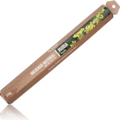 Incienso Natural Ruda SYS Aromas | 20 Sticks | Aroma Agreste y Herbal | Carbón Vegetal, Resinas y Bambú