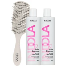 Indola Champú Color Pack 2 X 300 Ml + Peine Regalo| Protege El Color