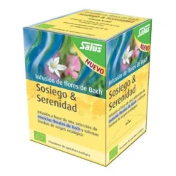 Infusión BIO Flores de Bach sosiego y serenidad Salus, 15 bolsitas