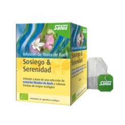Infusión BIO Flores de Bach sosiego y serenidad Salus, 15 bolsitas