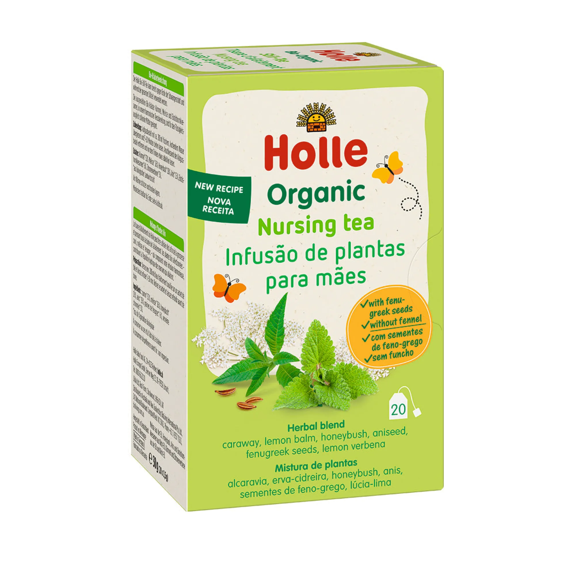 Infusión ecológica para la lactancia bio / eco Holle 30g