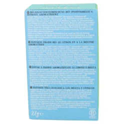 Infusión Fría de Menta y Cítricos Bio Cupper 10 Bolsas