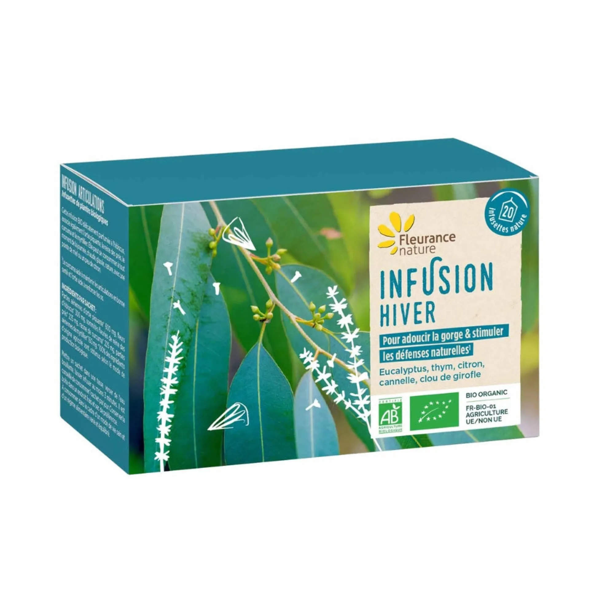 Infusión Invierno Eco Fleurance Nature 20 Bolsitas De 1,5g