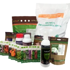 Inicia Tu Huerto De 1 A 3 M2. Pack 11 Semillas Y Abonos Eco
