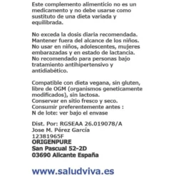 IntelecPure Salud Viva 60 cápsulas