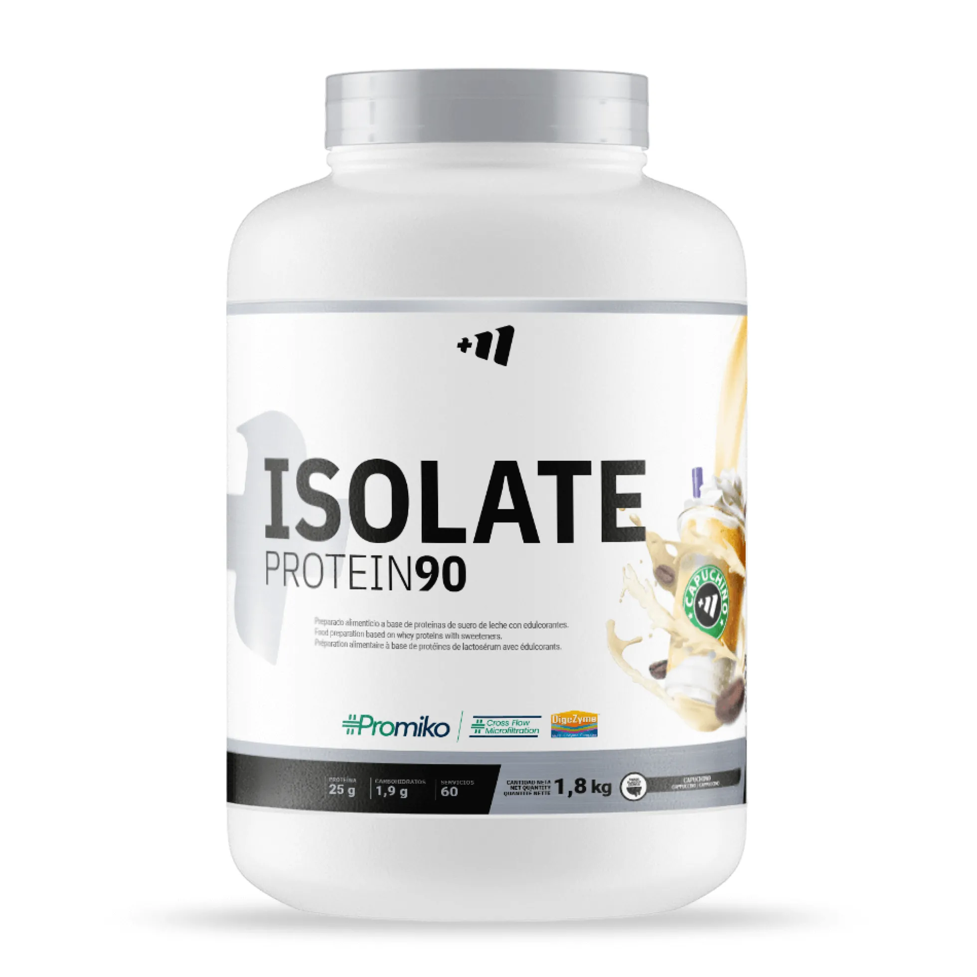 Isolate 90 Cfm - 1,8 Kg - Capuchino - Aumenta La Masa Muscular - Masmusculo