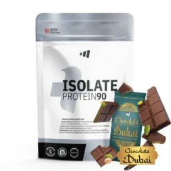 Isolate 90 Cfm - 1kg - Chocolate Dubái - Aumenta La Masa Muscular - Masmusculo