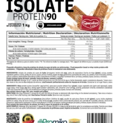 Isolate 90 Cfm - 1kg - Galletas Speculoos - Aumenta La Masa Muscular - Masmusculo
