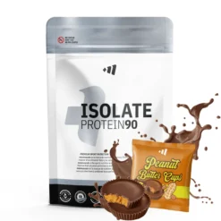 Isolate 90 Cfm - 1kg - Peanut Butter Cups - Aumenta La Masa Muscular - Masmusculo