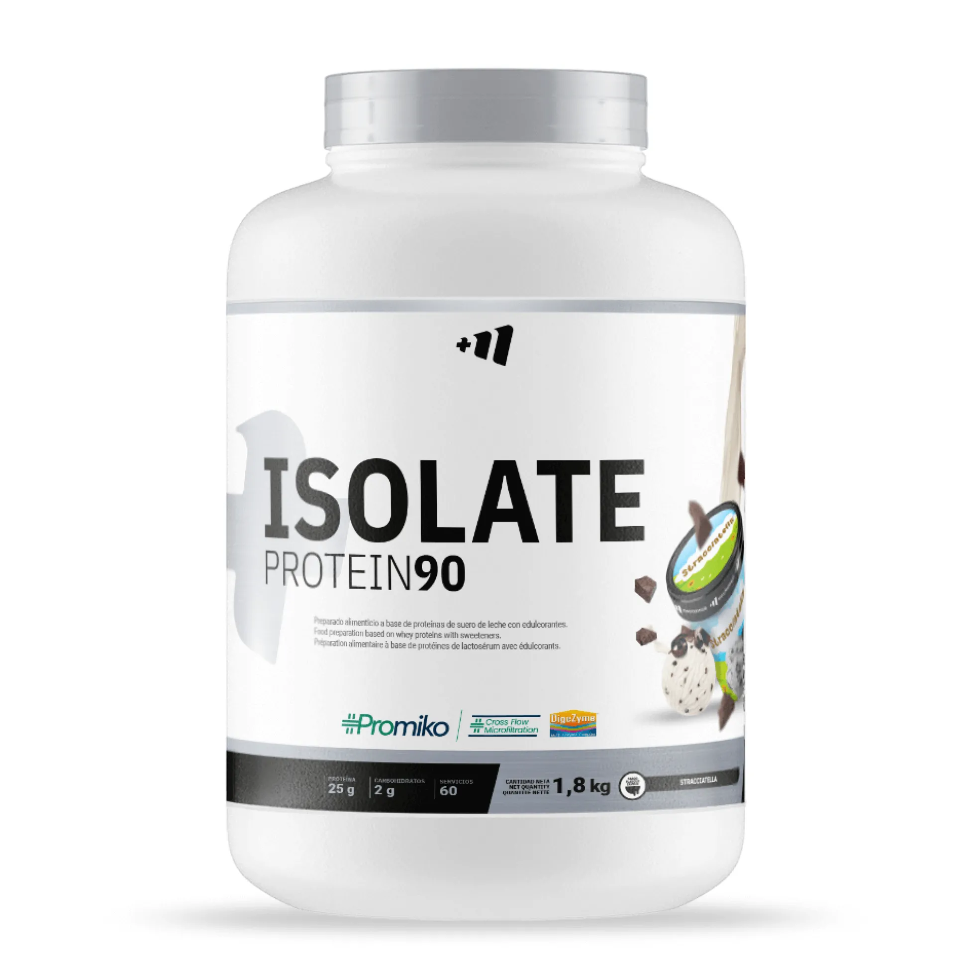 Isolate 90 Cfm - 1,8 Kg - Stracciatella - Aumenta La Masa Muscular - Masmusculo