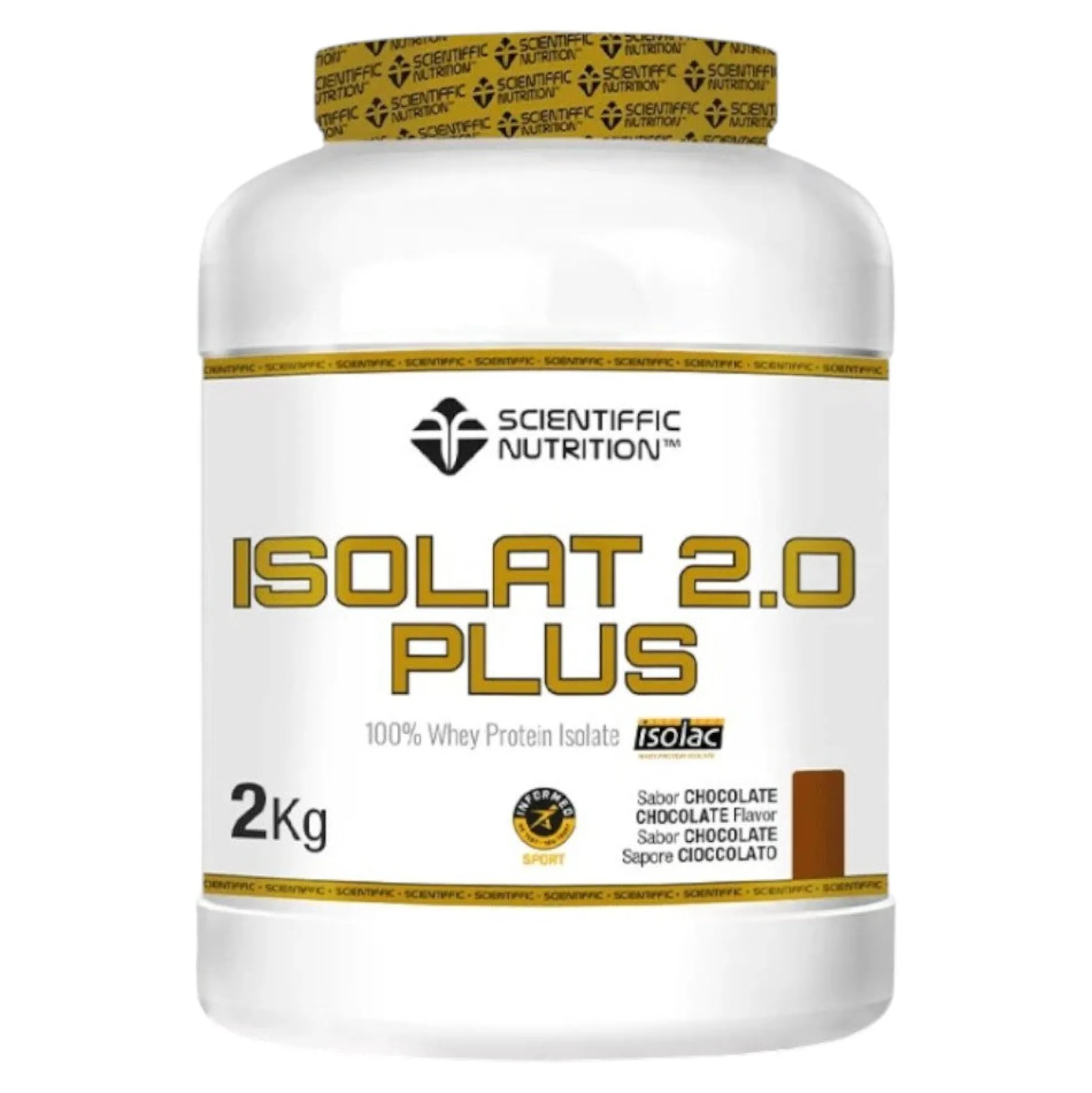 Isolat 2.0 Plus Whey Protein Isolac® 2 Kg Chocolate