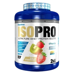 Isopro Cfm - 2kg - Fresa Kiwi - Proteína De Aislado De Suero Isolate - Quamtrax