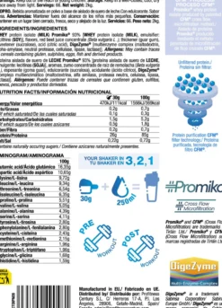 Isopro Cfm - 2kg - Fresa - Proteína De Aislado De Suero Isolate - Quamtrax