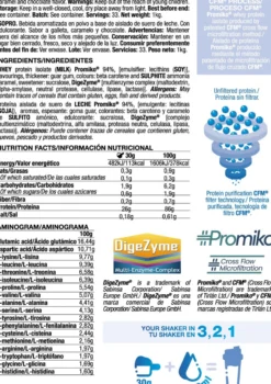 Isopro Cfm - 1kg - Galleta Con Caramelo Crujiente - Proteína De Aislado De Suero Isolate - Quamtrax