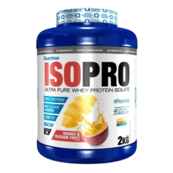 Isopro Cfm - 2kg - Mango Y Fruta De La Pasión - Proteína De Aislado De Suero Isolate - Quamtrax