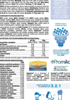 Isopro Cfm - 1kg - Mango Y Fruta De La Pasión - Proteína De Aislado De Suero Isolate - Quamtrax