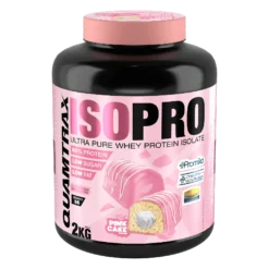 Isopro Cfm - 2kg - Pantera Rosa - Pastelito De Fresa - Proteína De Aislado De Suero Isolate - Quamtrax