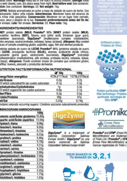 Isopro Cfm - 1kg - Piña Colada - Proteína De Aislado De Suero Isolate - Quamtrax
